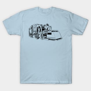 Front Loading Garbage Truck T-Shirt